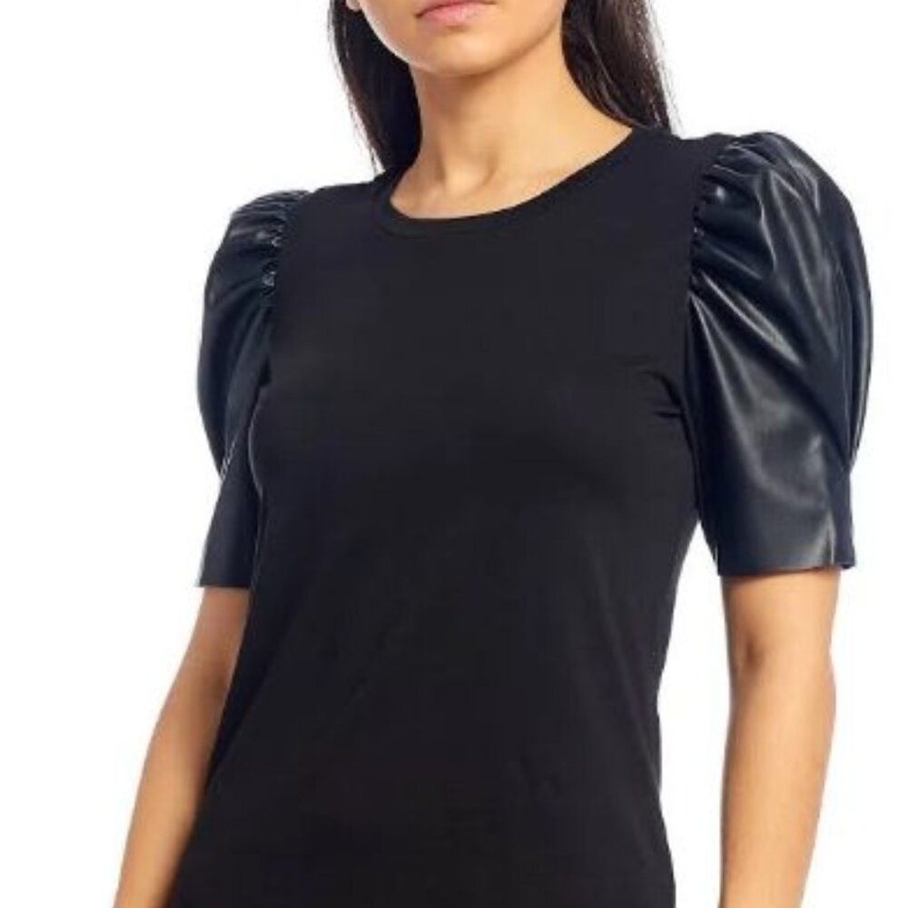 Michael Kors Faux leather top